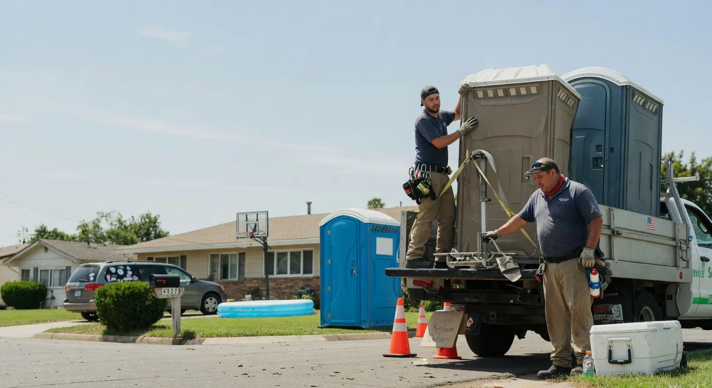 Porta Potty Rental in Hitchcock, TX near me