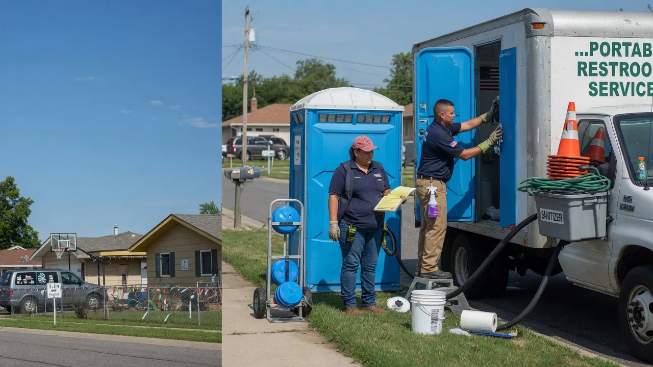 Portable Toilet Rental in Hitchcock, TX near me
